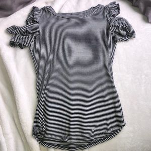 black and white striped shirt from papaya